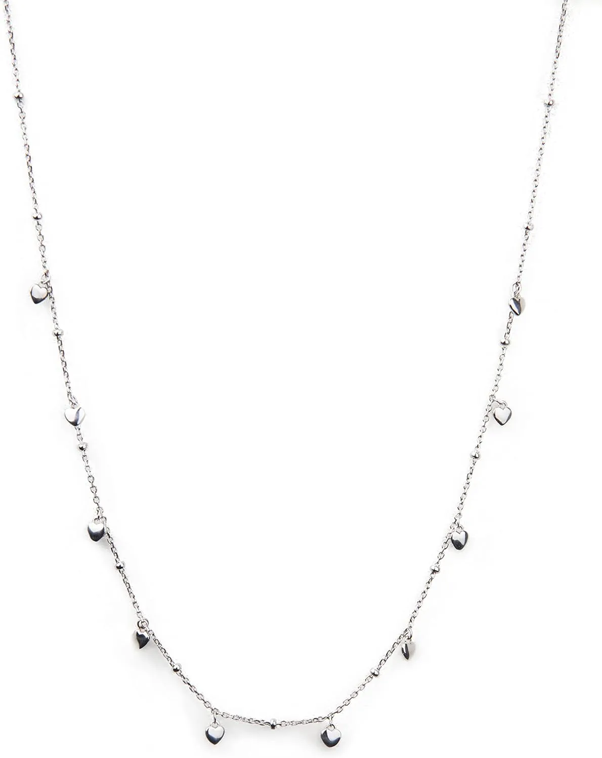 Manson'S Weekend Sterling Silver heart shaped necklace