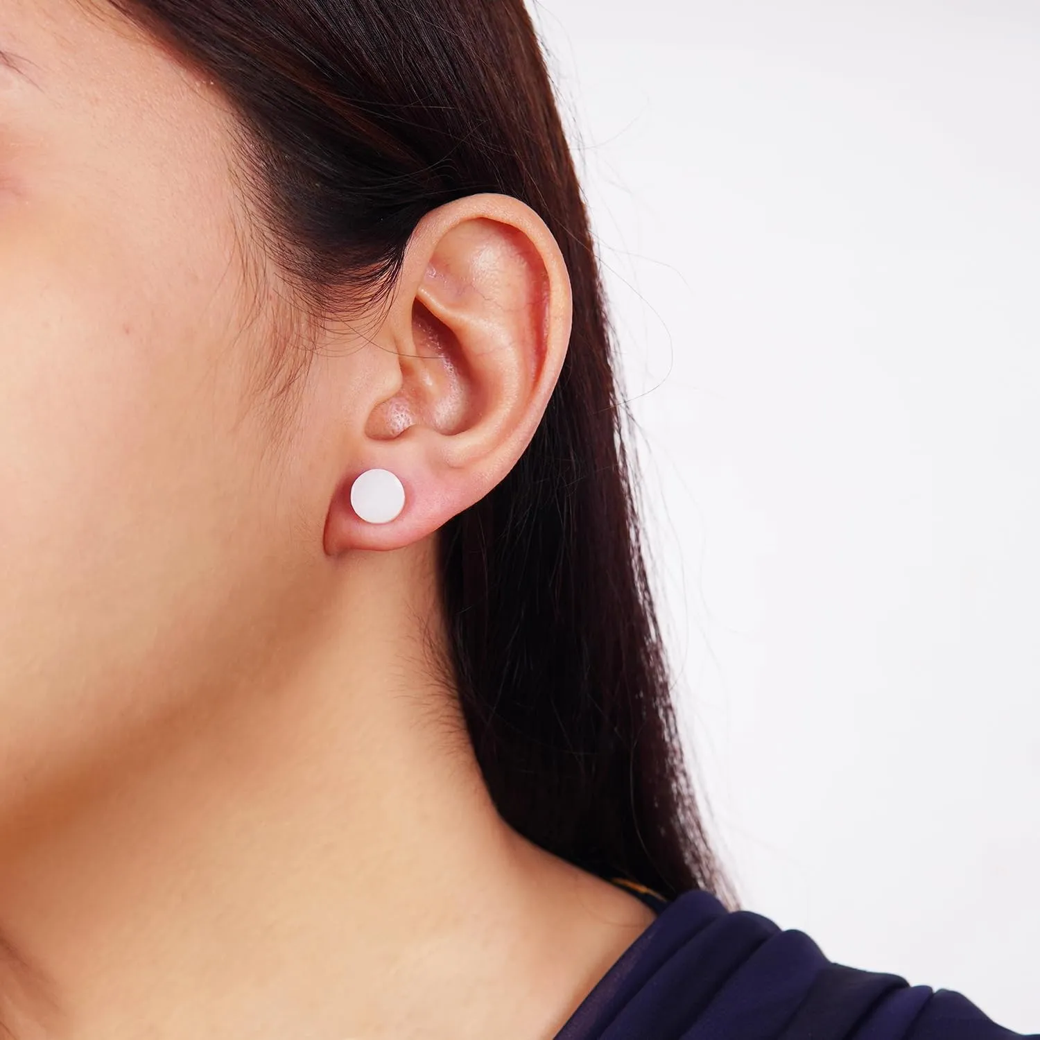 Marble Stories Marble Stud Earrings for Women, Small Earrings for Women Trendy, Women's Jewelry Earrings Studs