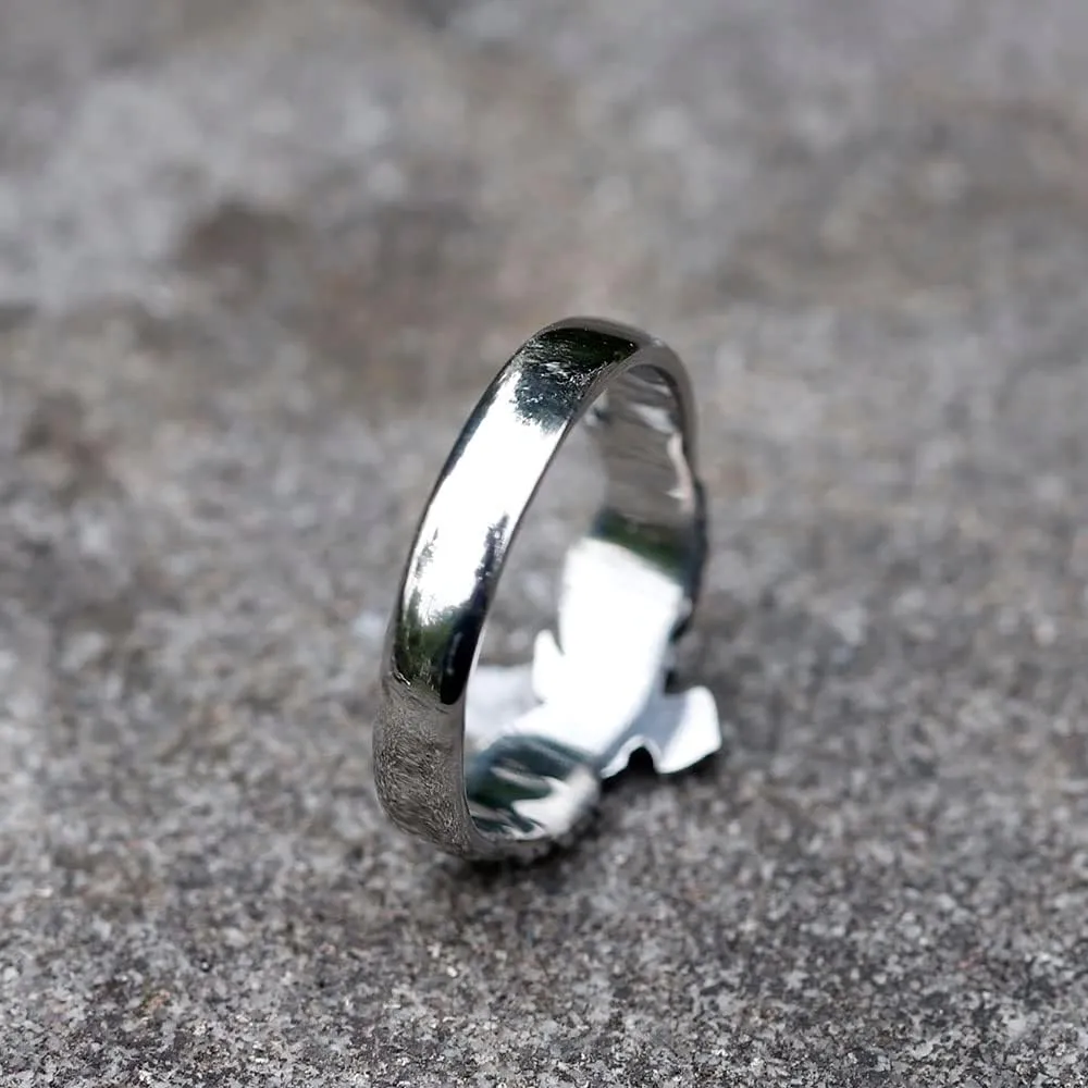Men Norse Rings Stainless Steel Viking Jewelry Ring for Women