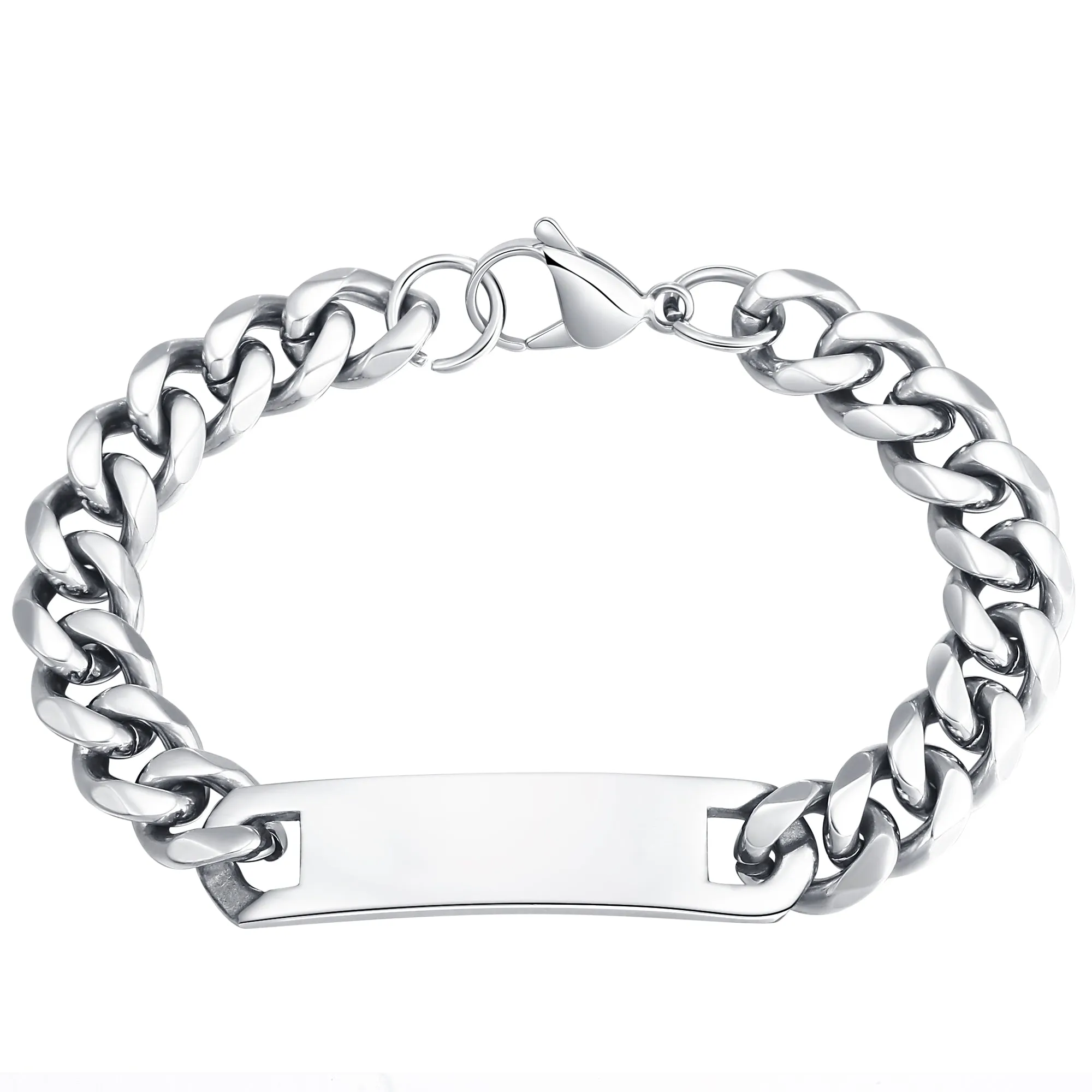 Men's Personalized Bracelet With Letter