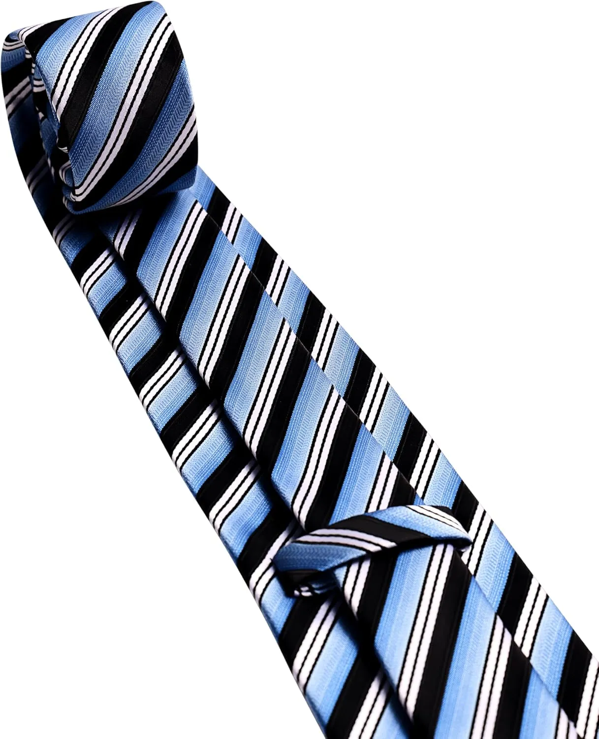 Mens Ties Sets with Pocket Square Hankerchief Tie Set Men Necktie for Formal Dress Tie Clip and Cufflinks for Men
