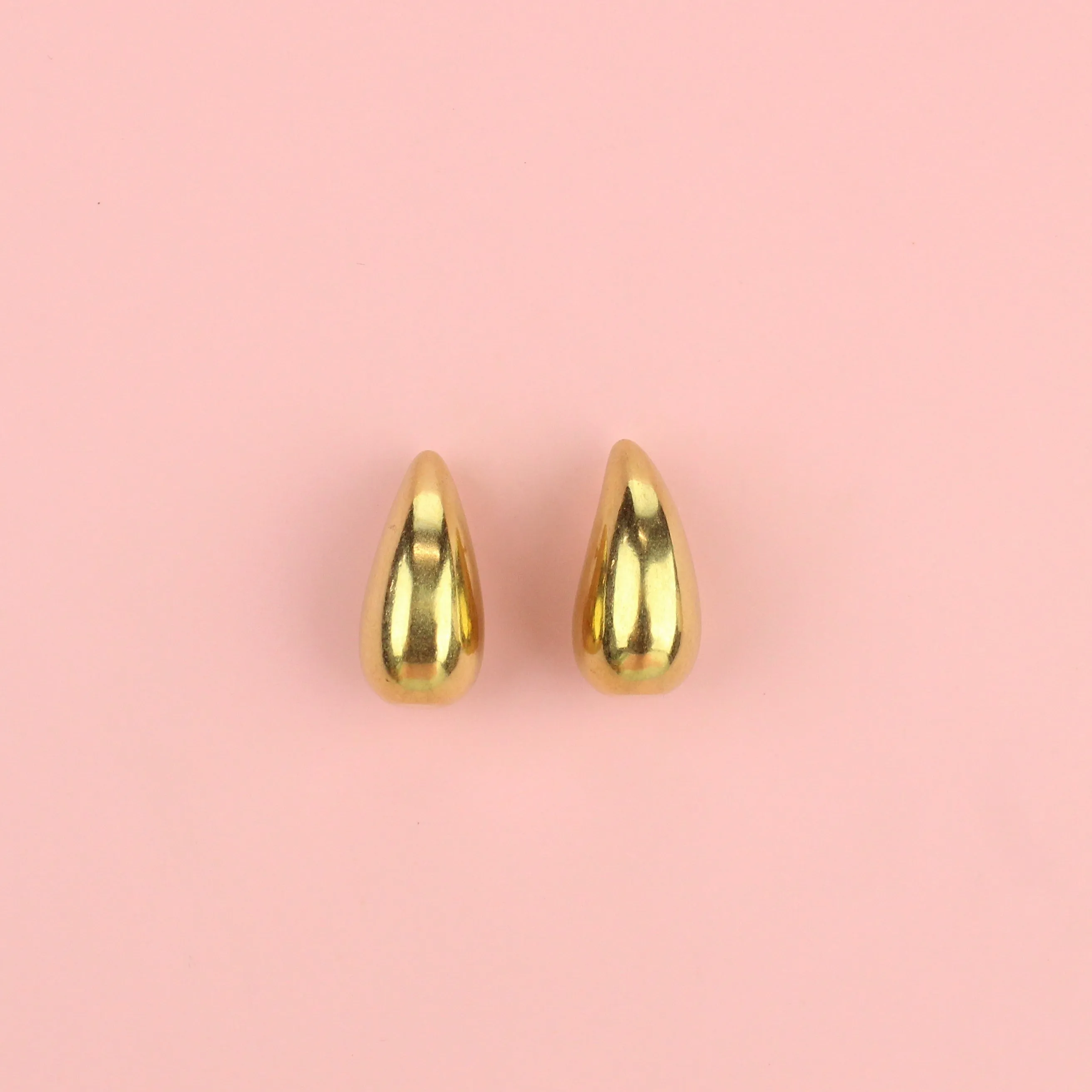 Mini Droplet Earrings (Gold Plated)