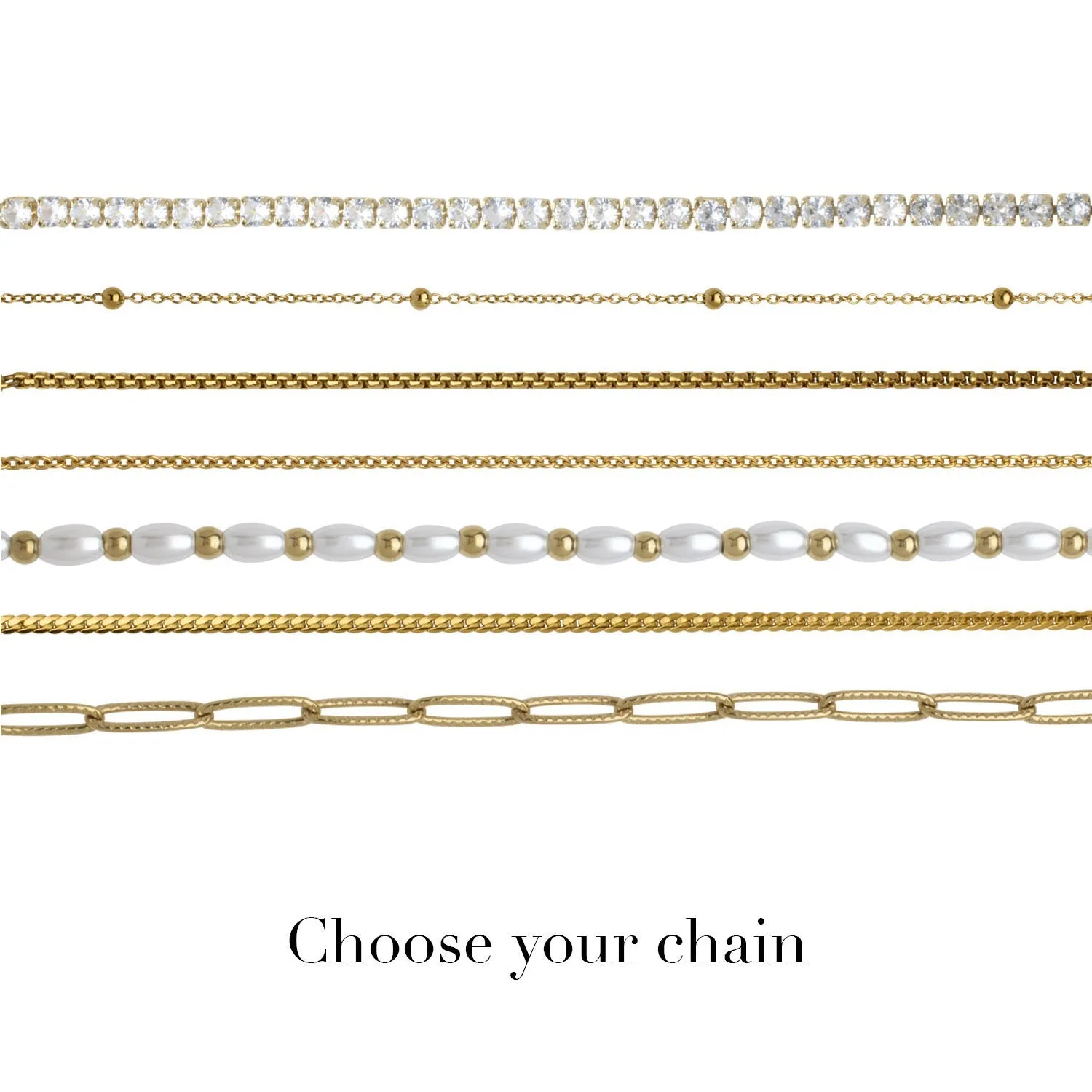 Mini Signature Name Bracelet (Gold)