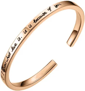 MissNity Personalized Inspirational Bracelets for Women Men Customized Gift for Her Engraved Mantra Cuff Bangle in Sterling Silver