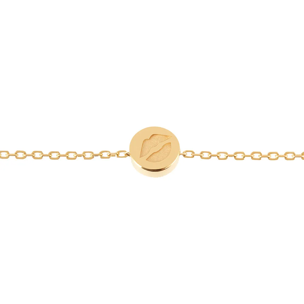 Modern Words Fine Kiss Me Bracelet