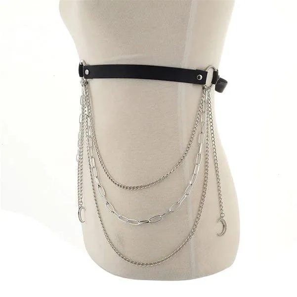 Moon Escape Belt With Chains