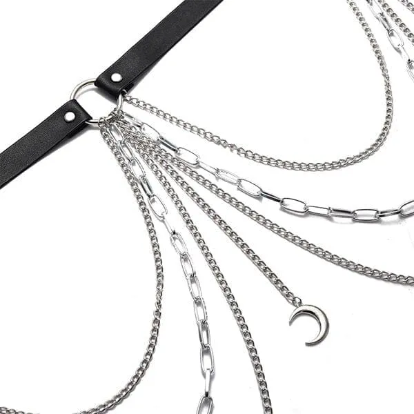 Moon Escape Belt With Chains