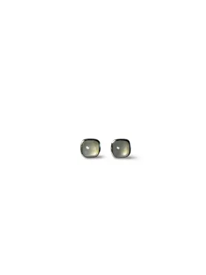 Moonstone Square Studs