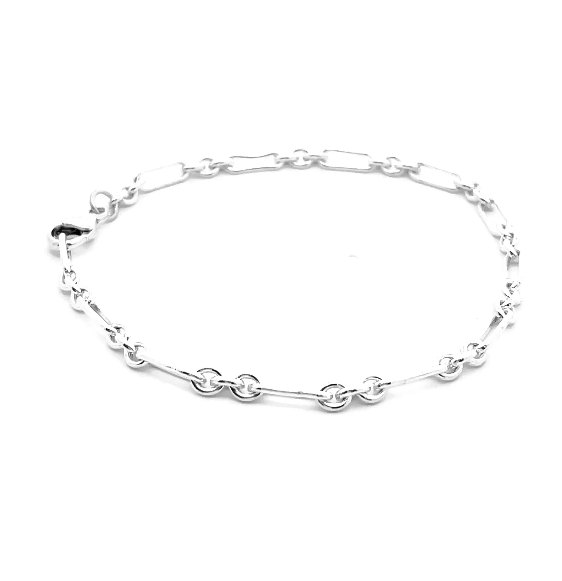 Multi-Link Chunky Paperclip Bracelet