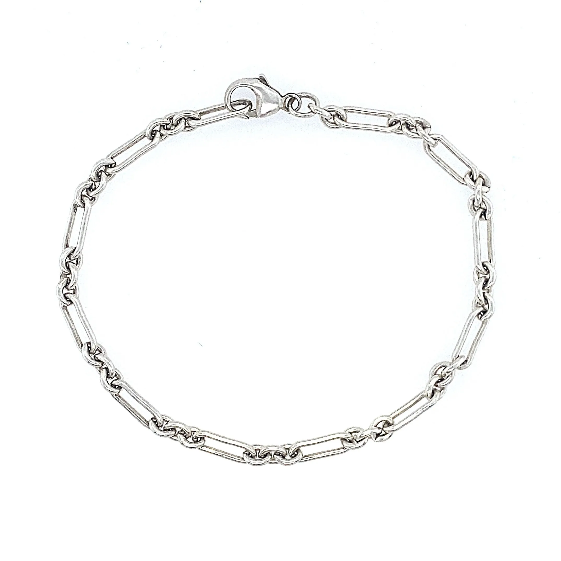 Multi-Link Chunky Paperclip Bracelet