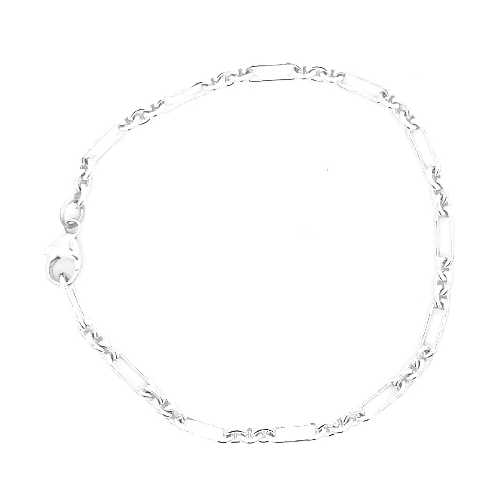 Multi-Link Chunky Paperclip Bracelet