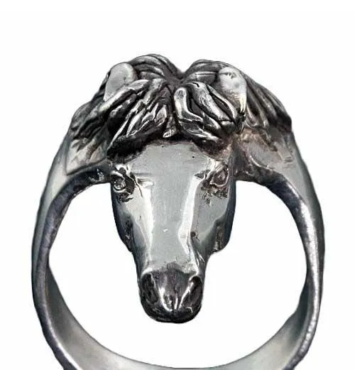 Mustang Ring in Sterling Silver