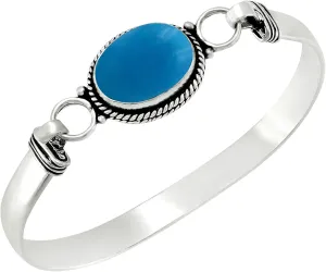 Natural & Synthetic Gemstone Statement Cuff Bangle Bracelets for Women  Handmade 925 Silver Plated Birthstone Jewelry  Ideal Gift for Birthdays, Anniversaries & Special Occasions