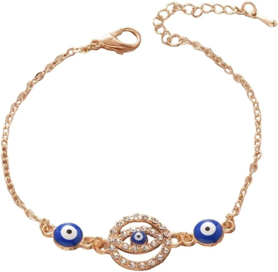 New 2025 Bohemian Ovaly Blue Bracelet For Women 18K Gold Plating Tree Of Life Chain Bracelets New For Prayer Jewelry With For You Fashion Accessories Creative Gift