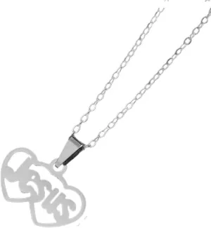New 2025 Double Heart Jesus Choker Pendant Necklace For Women Man Lover's Jesus Fish Shape Stainless Steel Decoration Jewelry Commemorative With For You Accessories Trendy Creative Best For Gift