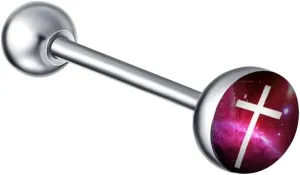 New 2025 Gothic Tongue Ring Piercing Titanium Steel Snake Eye Letter Sexy Nightclub Bar Stud Punk Body Jewelry Findings Fashion Trendy Accessories Creative Gift