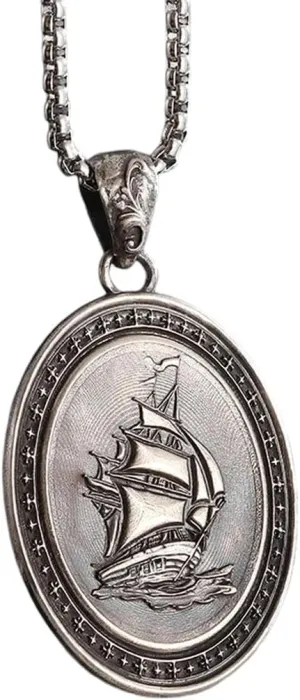 New 2025 Vintage Gothic Skull Jesus Cross Pendant Necklace Catholic Jewelry For Men Punk Religious Amulet Necklace Decoration Jewelry Commemorative With You Accessories Trendy Best For Gift