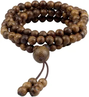 New 2026 6Mm Wooden Bead Bracelets Buddhist 108 Wood Prayer Beaded Necklace Multi-Layer Bracelet Fashion Jewelry Bangle Gift Trendy Accessories Creative