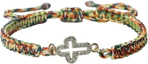 New 2026 Charm Crystal Cross Bracelets Lucky Black Red Rope Handmade String Bracelet Women Men Prayer Bangles Couple Faith Jewelry Gifts Fashion Trendy Accessories Creative Gift For Women And Men
