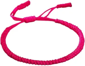 New 2026 Lucky Red Nylon Thread Bracelet Tibetan Buddhist Handwoven Rope Knots Bracelets Prayer Charm Jewelry Lover Wristbands Fashion Trendy Accessories Creative Gift For Women And Men