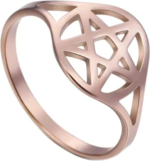 New 2026 Unisex Menorah Ring Jewish Magen Judaica Hebrew Israel Faith Lamp Hanukkah Stainless Steel Finger for Women and Men Jewelry Fashion Luxury Accessories Creative Gift for Women and Men