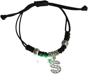 New 2026 Unisex Stainles Stell Luminous A-Z Initial Letters Bracelet Glow In The Dark Adjustable Rope Chain For Women Men Fashion Jewelry Gift Trendy Accessories Creative For Women And Men
