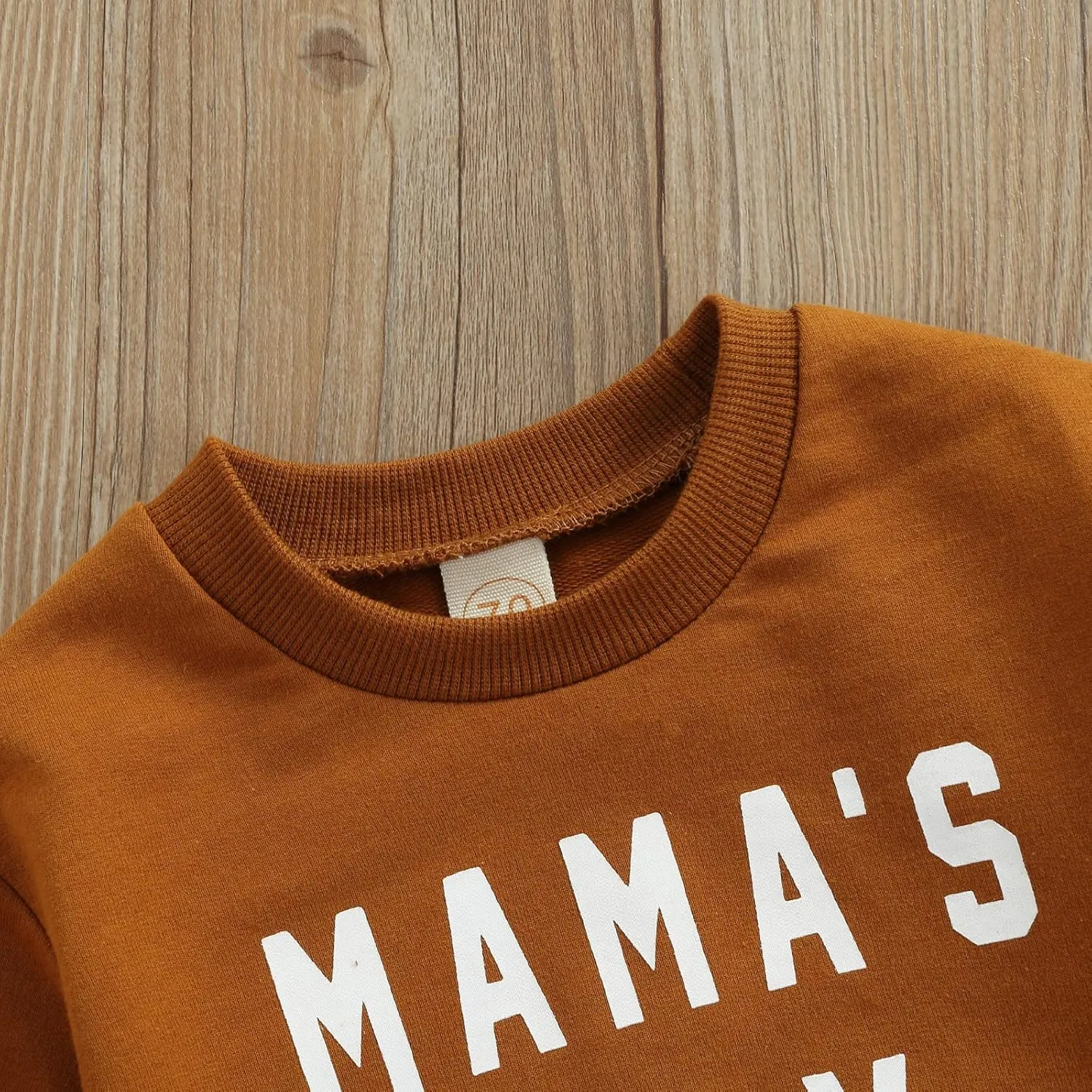 Newborn Infant Baby Boys Pullover Dad's Little Dude Sweatshirt Long Sleeve Casual Sweater Fall Clothes