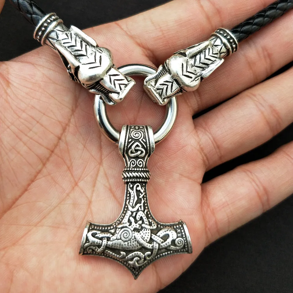 Norse Legacy Metal Viking Hip-Hop Necklaces for Men