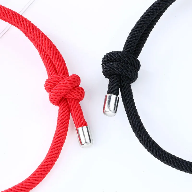 Ocean Mountain Magnetic Bracelets for Couples