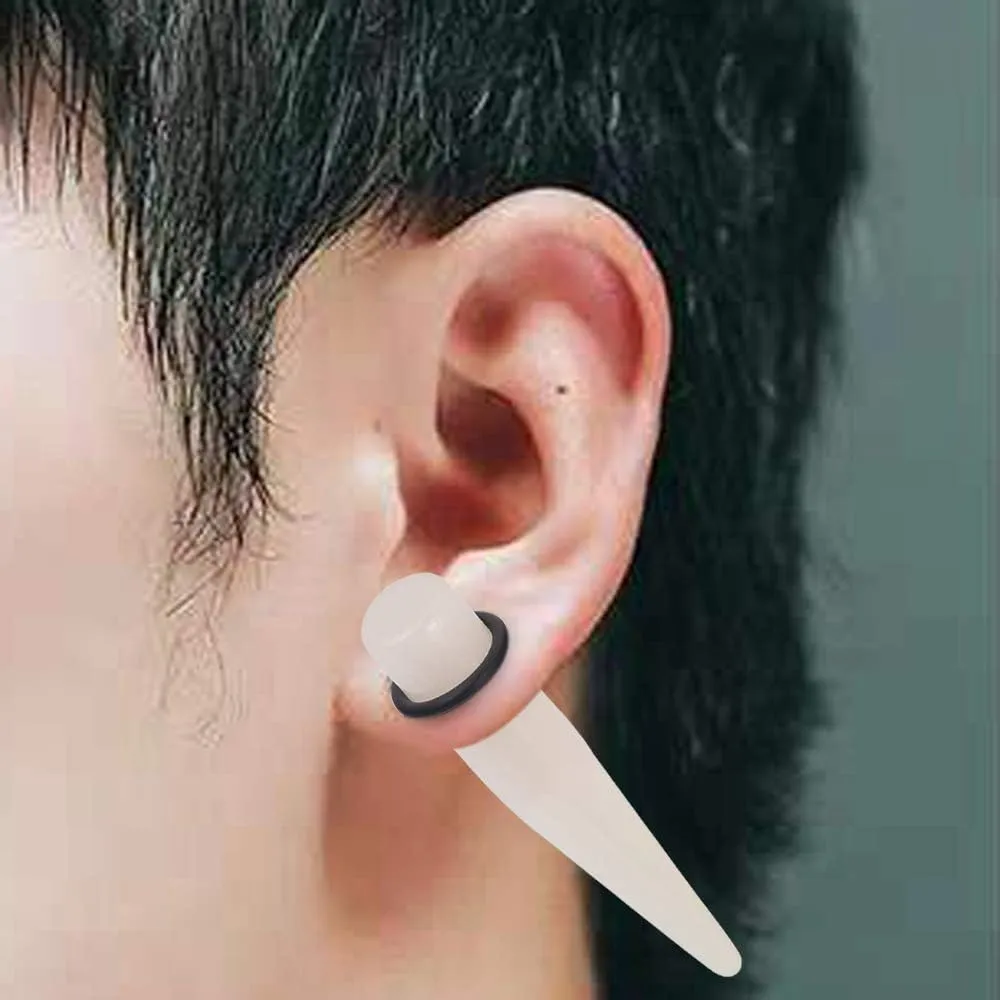 Oyaface 24PC Big Gauges Kit Ear Stretching 00G-20mm Acrylic Taper Plug Tunnels Piercing Kits