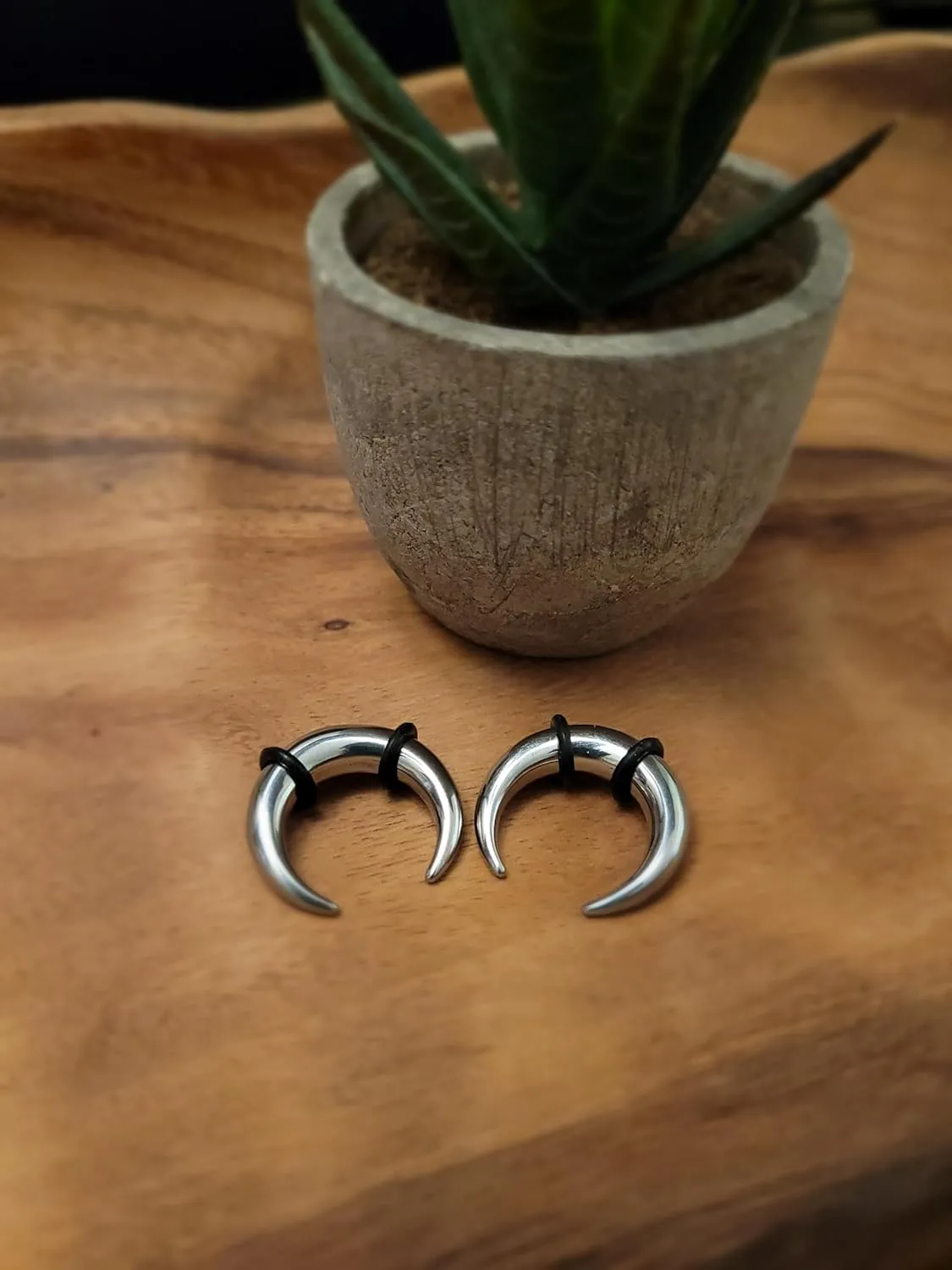 Pair Surgical Steel Silver Ear Pinchers Plugs Tunnels Tapers Horseshoes Gauges Septum 0g 1g 2g 4g 6g 8g 10g 12g 14g 8mm 7mm 6mm 5mm 4mm 3mm 2.4mm 2mm 1.6mm