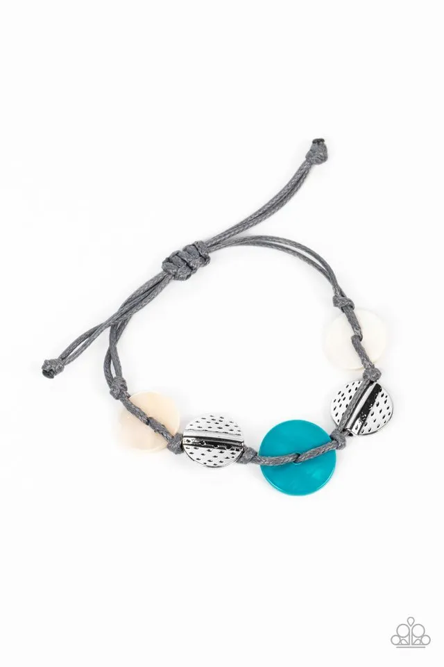 Paparazzi Bracelet ~ Shore Up - Blue