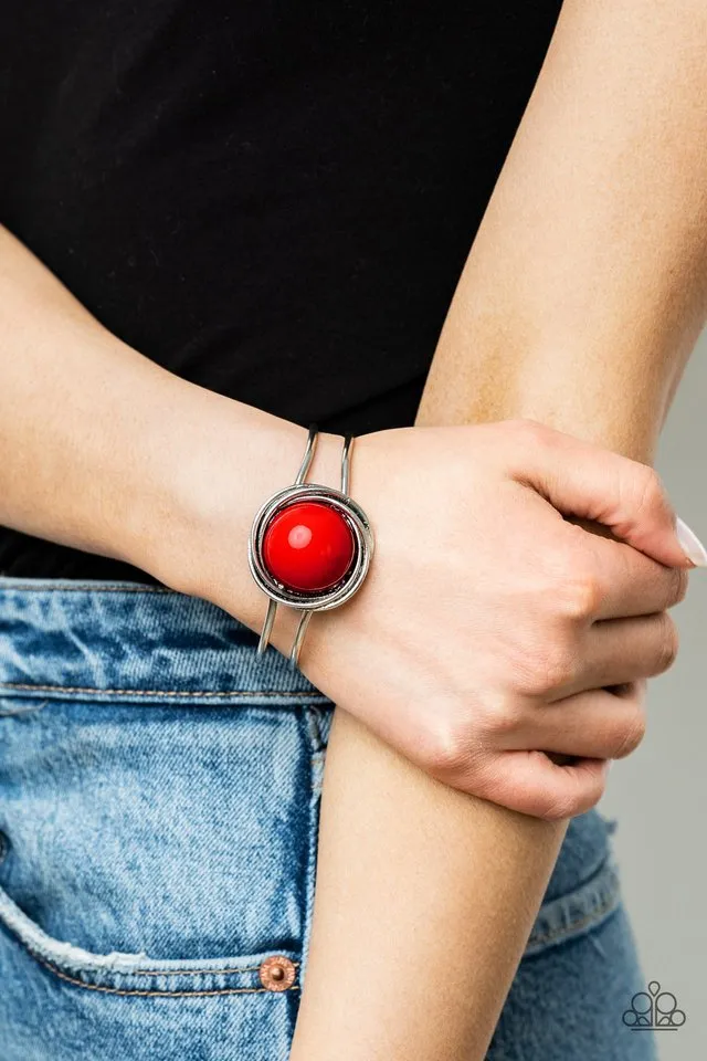 Paparazzi Bracelet ~ Take It From The POP! - Red