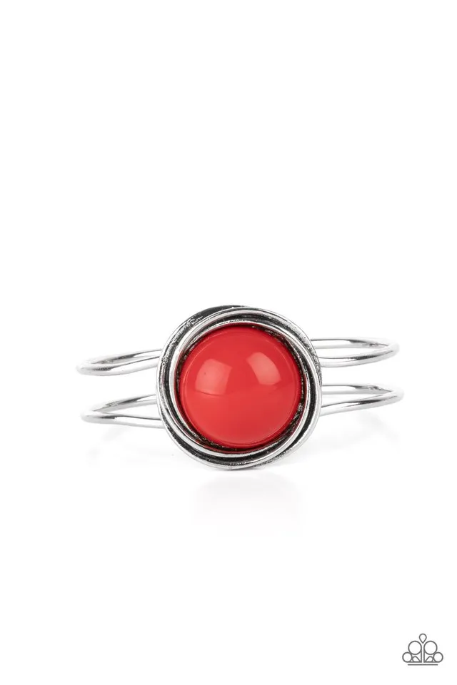 Paparazzi Bracelet ~ Take It From The POP! - Red