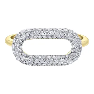 Pavé Diamond Right-Hand Ring