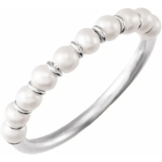 Pearl Stacking Ring