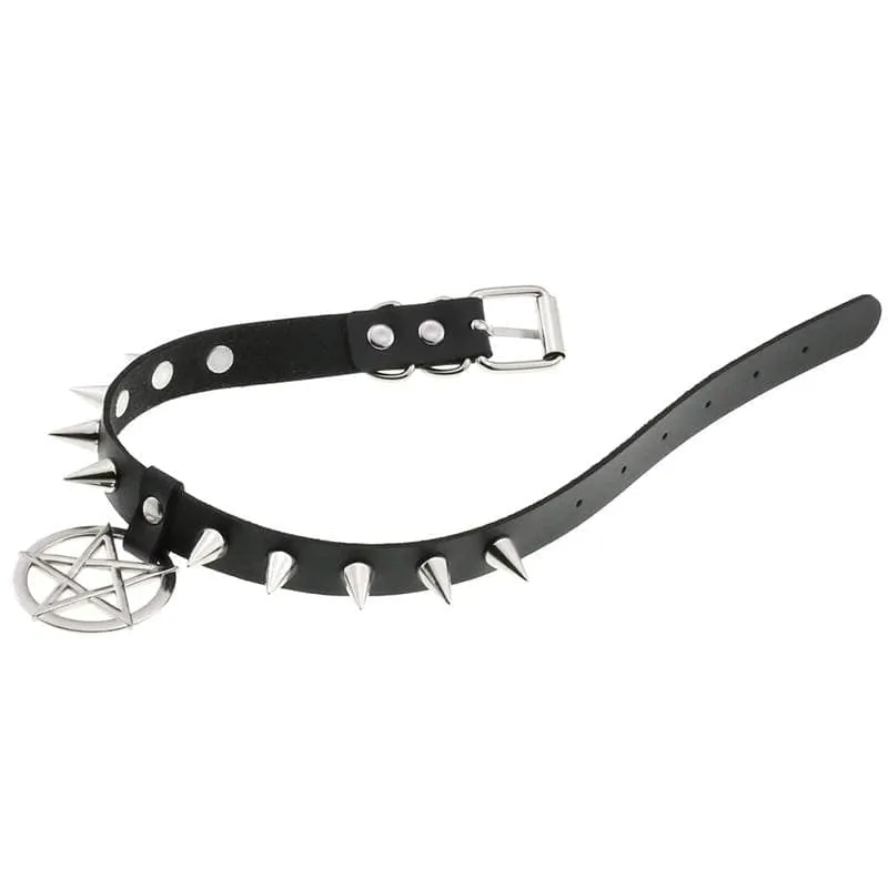 Pentagram Bondage Necklace