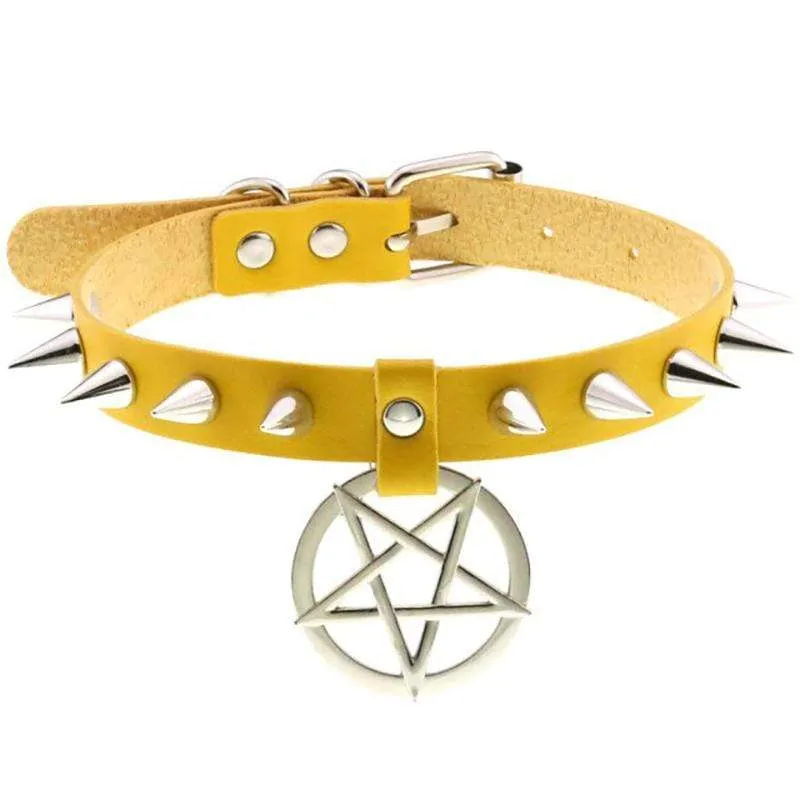 Pentagram Bondage Necklace