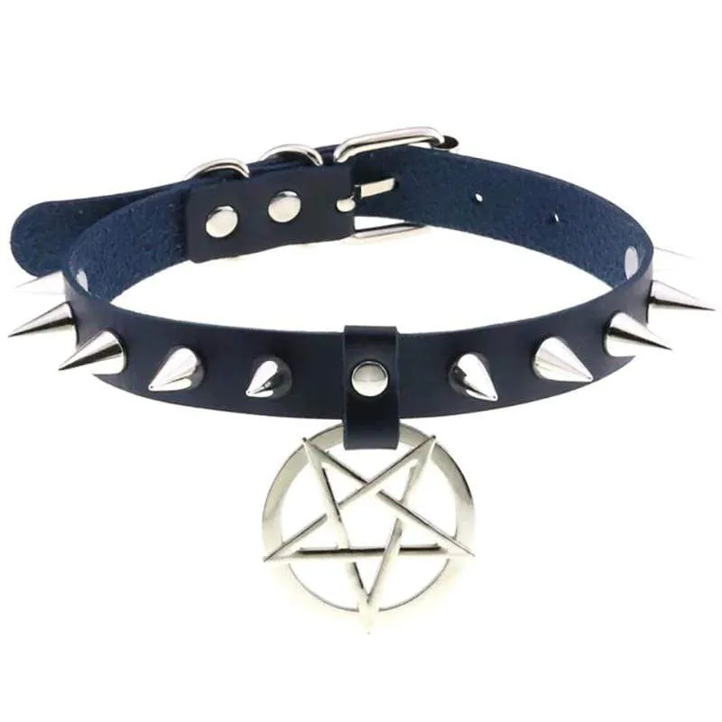 Pentagram Bondage Necklace