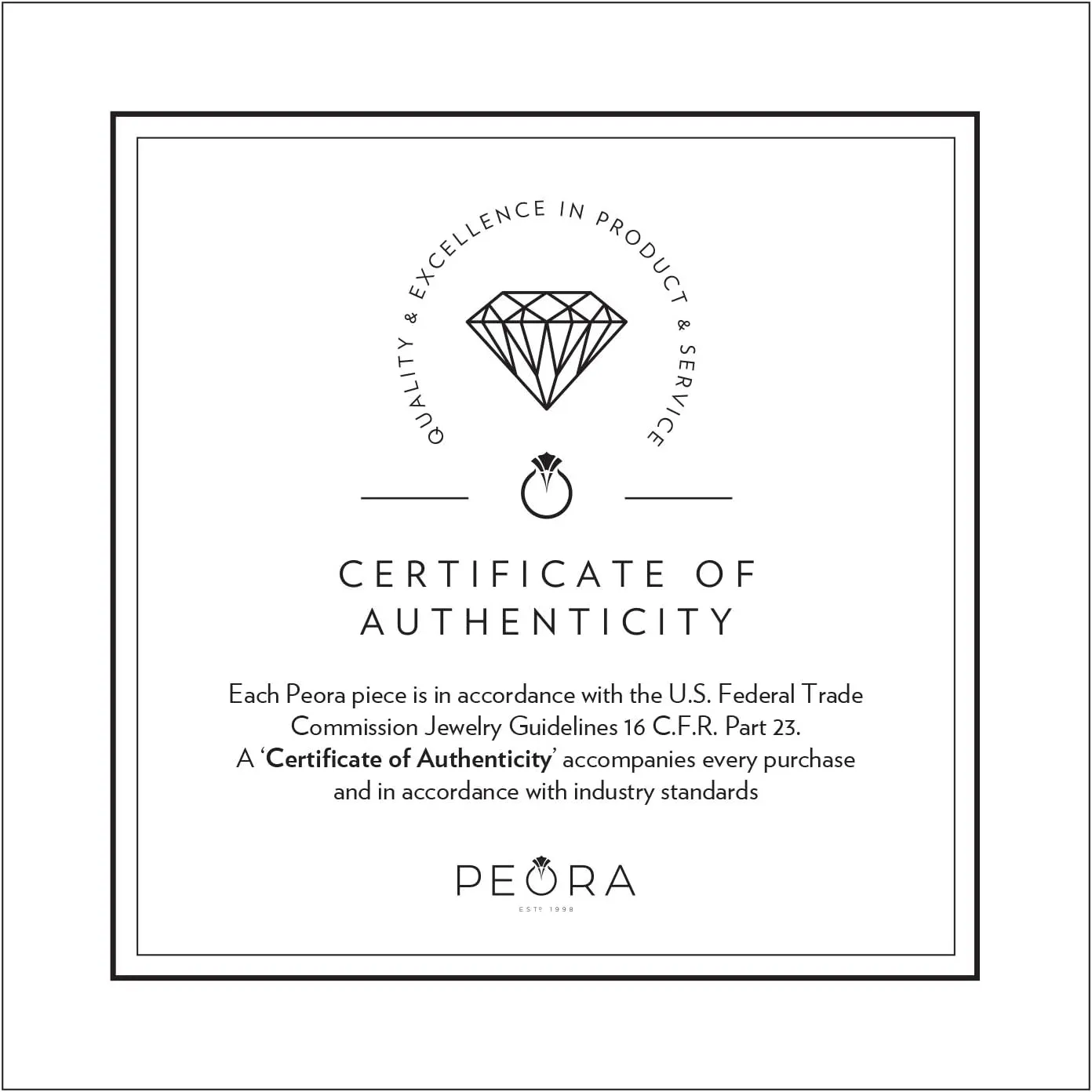 PEORA Men's Genuine Titanium Wedding Ring Band, 10mm, Designer 3-Stone Flat Top, Comfort Fit, Sizes 8 to 13