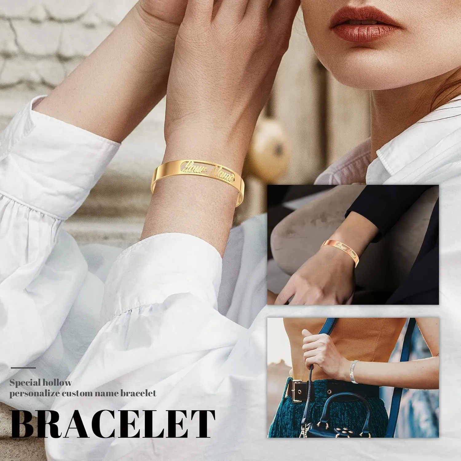 Personalized Bracelet Name Bracelet Custom Name Bracelet Personalized Charm Bracelet for Women Mothers Day Gift for Her Handmade Friendship Bracelet Personalized Jewelry