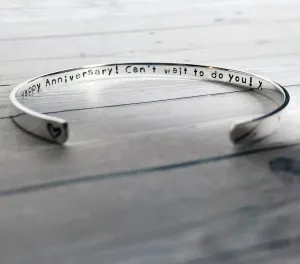Personalized Cuff 925 Silver