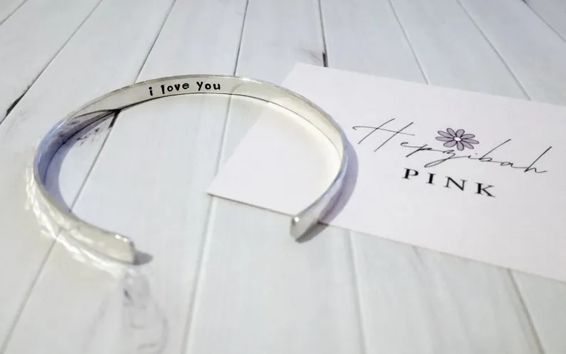 Personalized Cuff 925 Silver