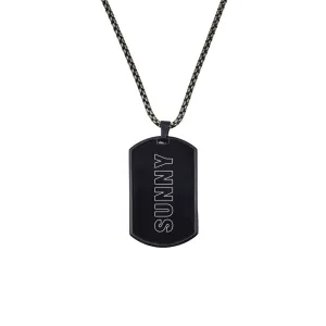 Personalized ID Tags Military Dog Tags With Chain for Men