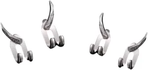 Punk Hip Hop Personality Earrings Detachable Dual Stud Simple Hook Earrings Studs for Women Men