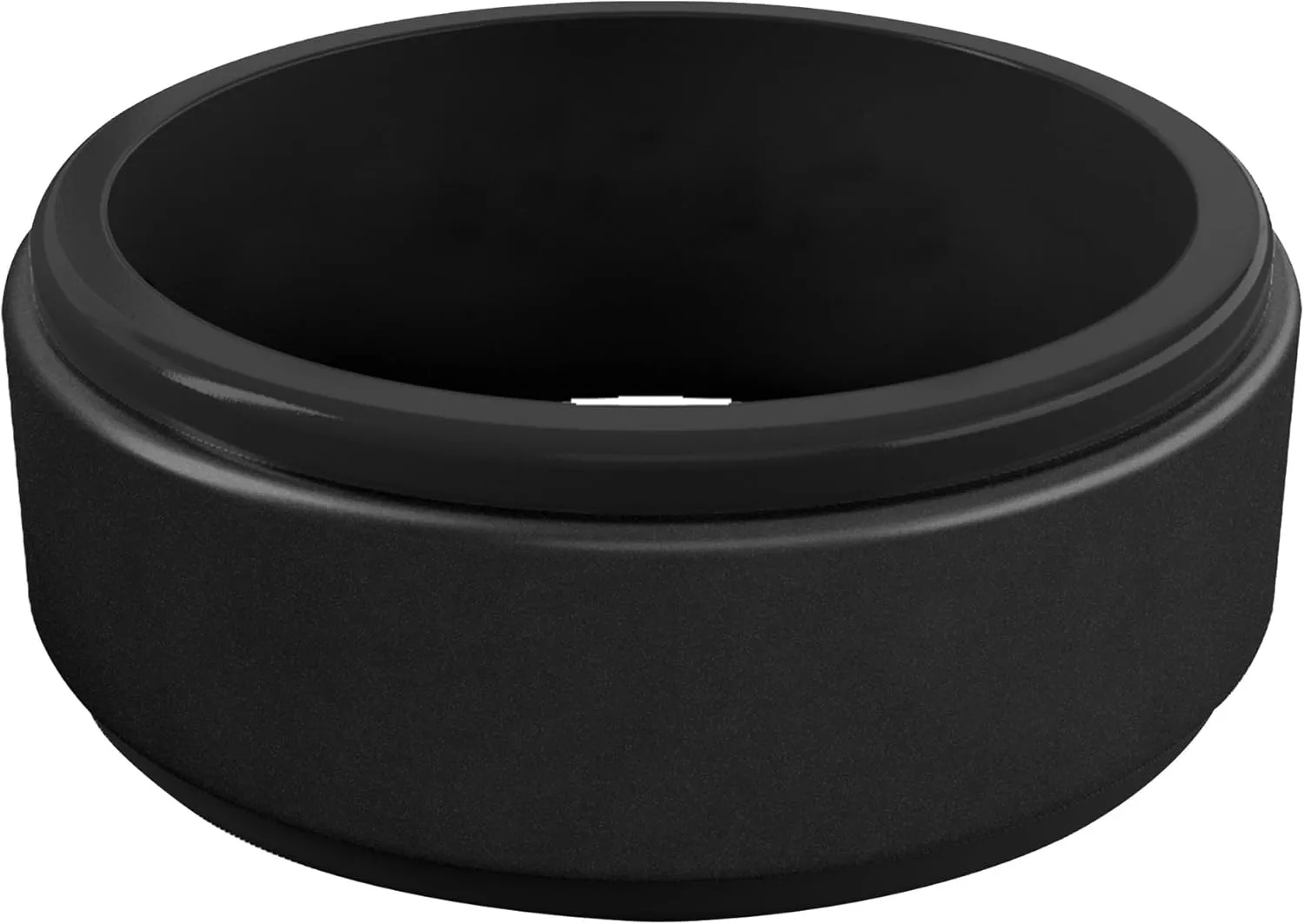 QALO Men's Silicone Ring - Mens Silicone Wedding Rings - Engagement Ring Bands for Him