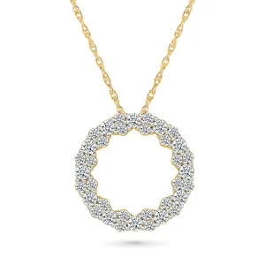 Rainbow Blend Gold Women Pendants