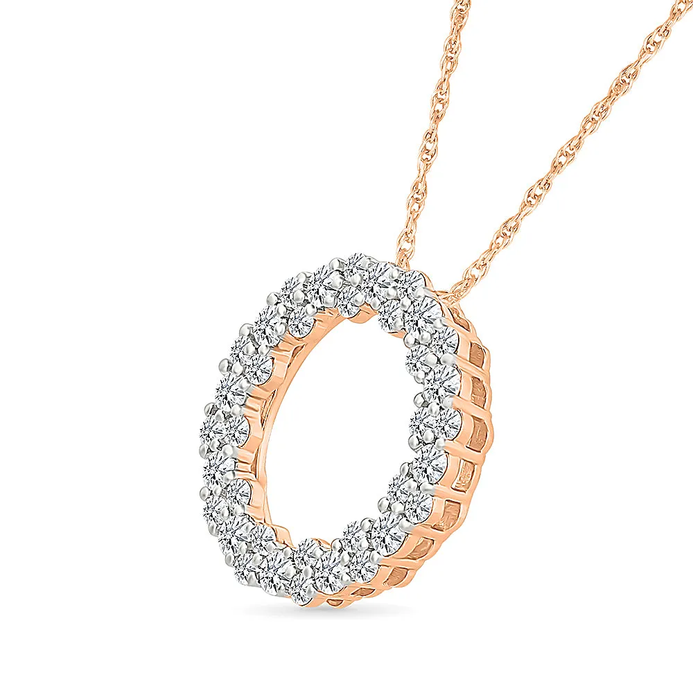 Rainbow Blend Gold Women Pendants