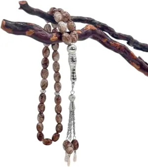 Rosary Bracelets Prayer Unique Pendants Religious Glass Bead Hand Chain for Womens Man Jewelry