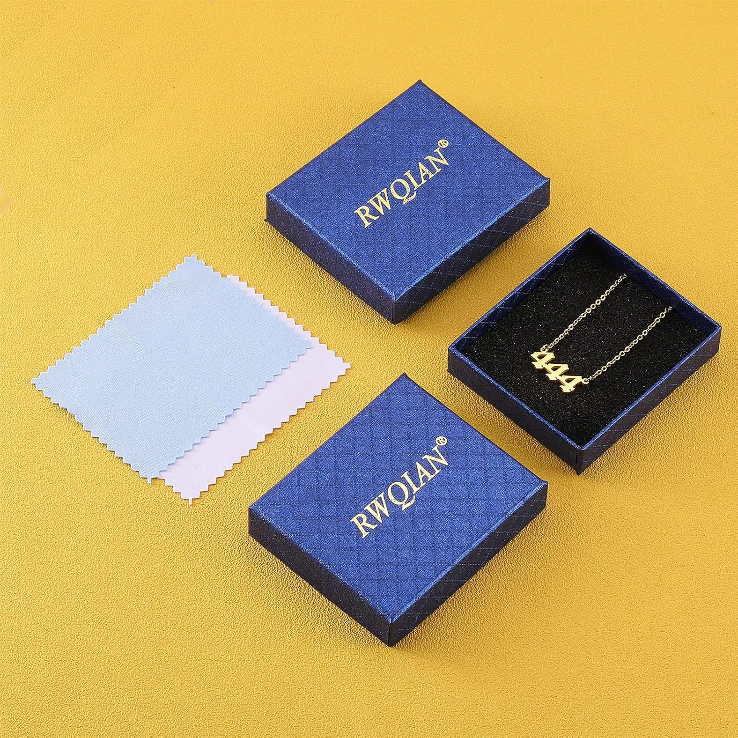 RWQIAN Angel Number Necklace For Women,Dainty Gold Plated Number 000 1111 111 222 333 444 555 666 777 888 999 Pendants Choker Chain Numerology Jewelry Necklace Gifts for Women Girls